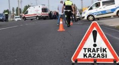 ÇİVRİL’DE KAZA: 2 YARALI