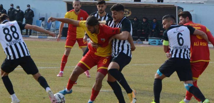 KIZILCABÖLÜKSPOR, AKSARAY’DAN 1 PUAN KOPARDI: 1-1