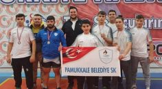 PAMUKKALE BELEDİYESPORLU HALTERCİLER 4 MADALYA İLE DÖNDÜ