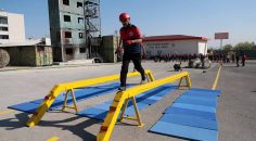 BÜYÜKŞEHİR İTFAİYE’DEN ZORLU PARKUR