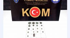 DENİZLİ’DE ÜZERİNDE İMPARATOR BÜSTÜ OLAN SİKKE ELE GEÇİRİLDİ