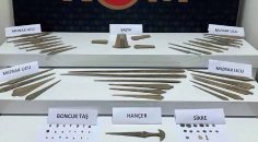 DENİZLİ’DE TARİHİ ESER KAÇAKÇISI YAKALANDI