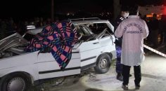 SARAYKÖY’DE KAZA: 1 ÖLÜ, 3 YARALI
