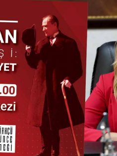SİNAN MEYDAN, ATATÜRK VE CUMHURİYETİ ANLATACAK