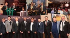 DENİZLİSPOR 55. YIL GECESİNİ COŞKUYLA KUTLADI