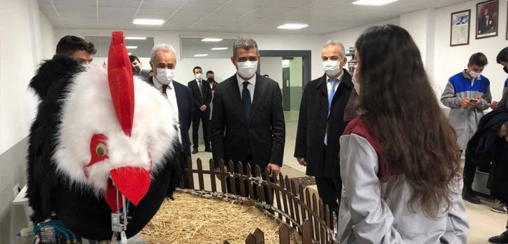 MİLLİ EĞİTİM’DEN DOSTEK’E ZİYARET