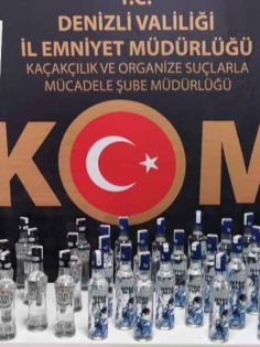 YILBAŞI ÖNCESİ KAÇAK İÇKİ VE SAHTE ALKOL OPERASYONU