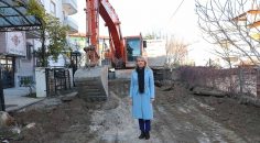 MERKEZEFENDİ MAHALLESİ’NDE ÜST YAPI ÇALIŞMALARI BAŞLADI