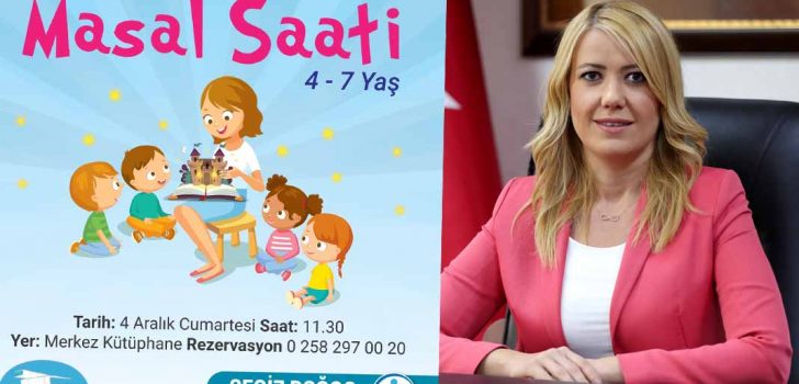 MERKEZEFENDİ ÇOCUKLAR İÇİN MASAL SAATİ ETKİNLİĞİ DÜZENLEYECEK