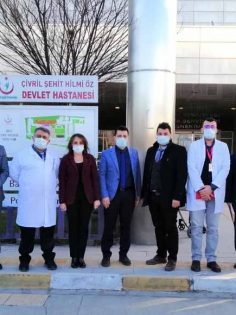 İL SAĞLIK MÜDÜRLÜĞÜ’NDEN ÇİVRİL ZİYARETİ