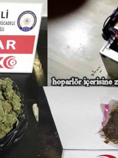 UYUŞTURUCUYU HOPARLÖRÜN İÇİNE ZULALAMIŞLAR