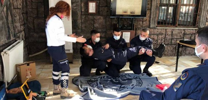 JANDARMA’YA İLK YARDIM EĞİTİMİ