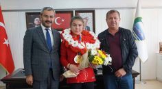 ÇİVRİL, DÜNYA BİRİNCİSİNİ AĞIRLADI