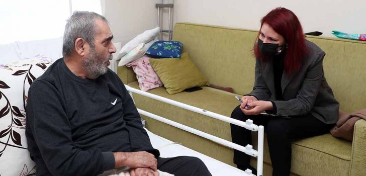 MERKEZEFENDİ’DE EVDE BAKIM HİZMETLERİ ARALIKSIZ SÜRÜYOR