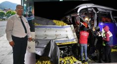 YOLCU OTOBÜSÜ TIR’A ÇARPTI: 1 ÖLÜ, 21 YARALI