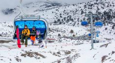 DENİZLİ KAYAK MERKEZİ MİSAFİRLERİNİ BEKLİYOR