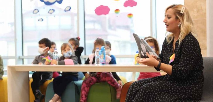 MERKEZEFENDİ’DE MİNİKLER İÇİN ‘MASAL SAATİ’ ETKİNLİĞİ