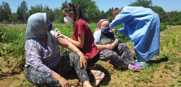 MOBİL AŞI İLE 204 BİN KİŞİ AŞILANDI