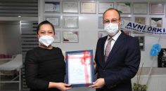 BAŞKAN ÖRKİ 2022 YILININ İLK RUHSATINI VERDİ