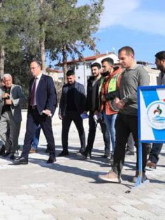 BAŞKAN ÖRKİ, ÜSTYAPI ÇALIŞMALARINI YERİNDE İNCELEDİ