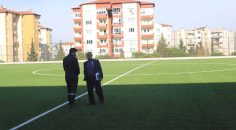 SERVERGAZİ FUTBOL SAHASI GÖRÜCÜYE ÇIKIYOR