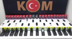 DENİZLİ’DE KAÇAK CEP TELEFONU ELE GEÇİRİLDİ