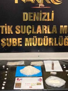 DENİZLİ’DE 24 ZEHİR TACİRİ TUTUKLANDI