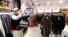 TARİHİ ÇARŞI DEZENFEKTE EDİLDİ