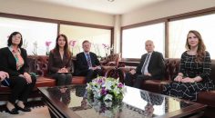 AB BÜYÜKELÇİSİ LANDRUT’TAN BAŞKAN ZOLAN’A ZİYARET