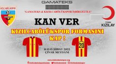 KAN VER KIZILCABÖLÜKSPOR FORMASINI KAP