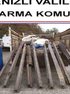 TREN RAYINDAN DEMİRLERİ ÇALAN 6 KİŞİ YAKALANDI