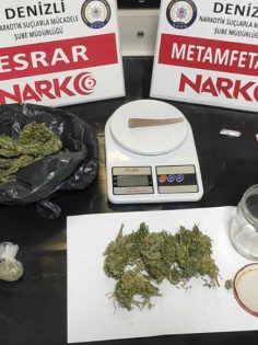 DENİZLİ’DE 16 ZEHİR TACİRİ TUTUKLANDI