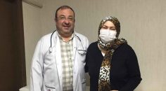 TEKERLEKLİ SANDALYE İLE GELDİĞİ HASTANEDEN YÜRÜYEREK AYRILDI