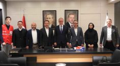 KIZILAY’DAN BAŞKAN ÖRKİ’YE ZİYARET
