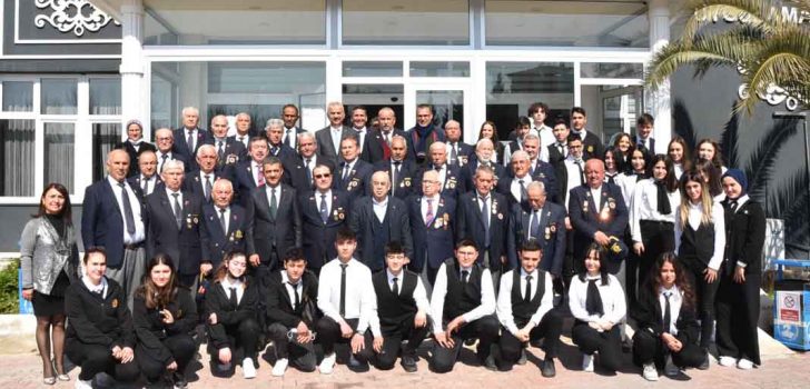 MESLEK LİSESİ ÖĞRENCİLERİ GAZİLERLE BULUŞUYOR