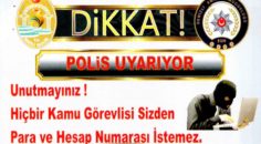 KENDİSİNİ POLİS OLARAK TANITIP DOLANDIRDI