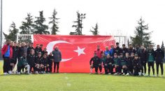 DENİZLİSPOR, ÇANAKKALE ŞEHİTLERİNİ ANDI