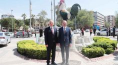 TİCARET BAKANI MUŞ, BAŞKAN ZOLAN’I ZİYARET ETTİ