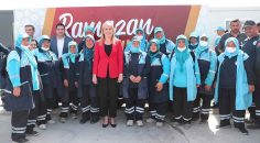 BAŞKAN DOĞAN ÇALIŞMA ARKADAŞLARI İLE BAYRAMLAŞTI