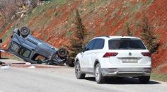 CİPE ÇARPAN TİCARİ ARAÇTA 2 KİŞİ HAYATINI KAYBETTİ