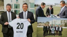 ALİ KOÇ, DENİZLİSPOR TESİSLERİNİ ZİYARET ETTİ