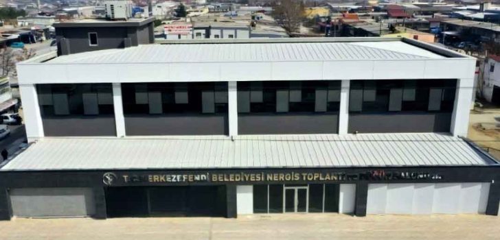 NERGİS TOPLANTI VE DÜĞÜN SALONU MAYIS’TA HİZMETE GİRİYOR