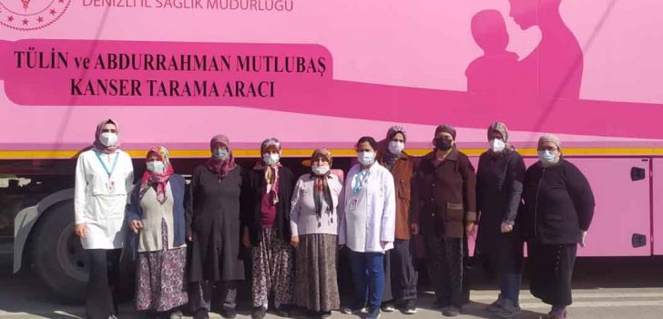 MOBİL KANSER TARAMA TIRI BEYAĞAÇLI PRENSESLERİN HİZMETİNDE