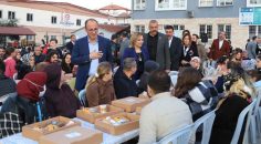PAMUKKALE BELEDİYESİ GÖNÜL SOFRASI FESLEĞEN’DE AÇILDI