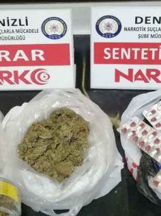 DENİZLİ’DE 16 ZEHİR TACİRİ TUTUKLANDI