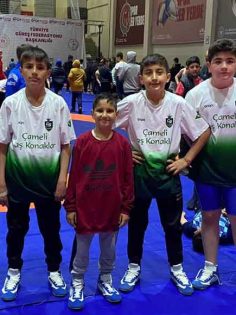 ÇAMELİLİ GÜREŞÇİLER TÜRKİYE ŞAMPİYONASI’NDA