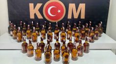 BAYRAM ÖNCESİ KAÇAK İÇKİ GETİRENLER YAKALANDI