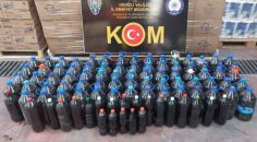 DENİZLİ’DE 657 LİTRE KAÇAK ALKOL ELE GEÇİRİLDİ