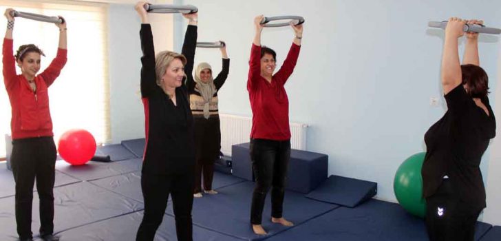 SAĞLIK MÜDÜRLÜĞÜ’NDE PLATES KURSU BAŞLADI