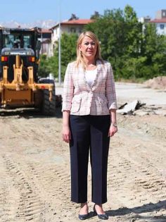 HÜSEYİN ÇOKAL CADDESİ’NDE ÇALIŞMALAR BAŞLADI